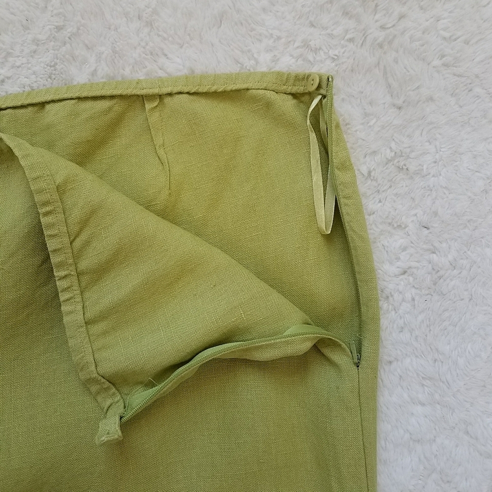 Eileen Fisher Linen Cropped Pants - Picture 7 of 11